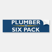 Klempner-Sechs Satz Auto Sticker