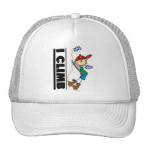 Klettern-T-Shirts und Geschenke Netzmütze