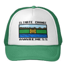 Klimawandel-Bewusstseins-Fernlastfahrer-Hut Baseballcaps