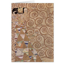 Klimt ~ Erwartung Grußkarten
