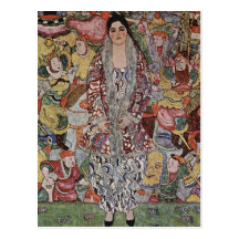 Klimt, Gustav Portr? t der Friederike Maria Bier 1 Postkarte