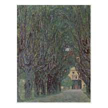Klimt, Gustav Weg im Park von Schlo? Kammer 1912 T Postkarten