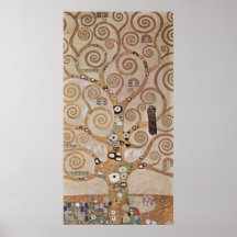Klimt - Pflanzen-Vorlagen Stocletfries Poster