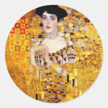 Klimt Porträt von Aufklebern Adele Bloch-Bauer I