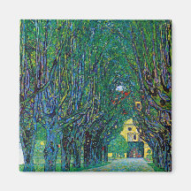 Klimt Weise zum Park Avenue in schloss kammer Kuns Magnets