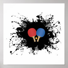Klingeln Pong städtische Art Posterdrucke
