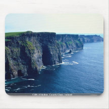 Klippen von Moher, Landkreis Clare, Irland Mousepad