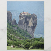 Kloster in Meteora, Griechenland Europa Bedruckte Flyer
