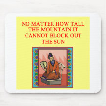kluges chinesisches Sprichwort Mousepads