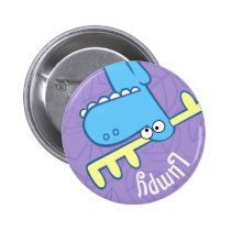 Klumpiger niedlicher Knopf buttons
