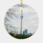KN-Turm und Torontos Stadtan Rückseite unten Weinachtsornamente