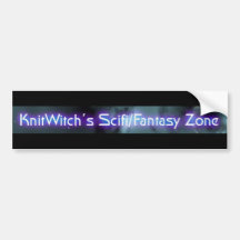 KnitWitch Autoaufkleber