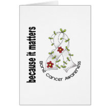 Knochen-Krebs-Blumen-Band 3 Karte