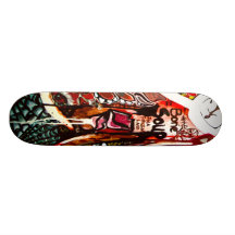 Knochen-Suppen-Skate-Plattform Individuelles Deck