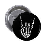 Knöcherne Felsen-Hand Button