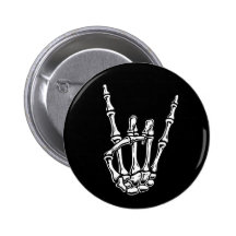 Knöcherne Felsen-Hand Button