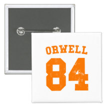 Knopf 1984 Georges Orwell Jersey Button