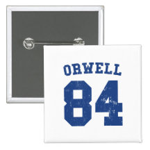 Knopf 1984 Georges Orwell Jersey Button