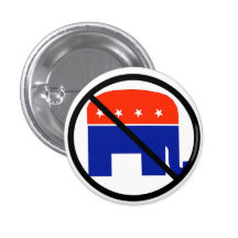 Knopf Anti-GOP Anstecknadelbutton