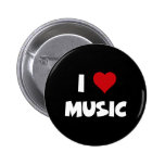[Knopf der Herz-] Musik-I Anstecknadelbuttons