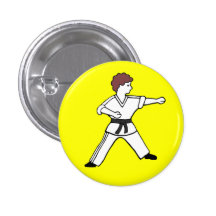 Knopf Karate Kids 15 Button
