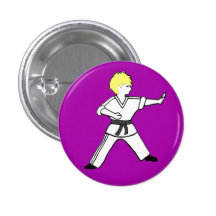 Knopf Karate Kids 7 Anstecknadelbutton
