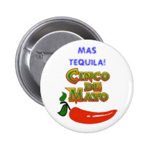 Knopf MasTequila Cinco Des Mayo Anstecknadel