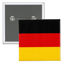 Knopf mit Flagge von Deutschland Anstecknadelbutton