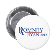 Knopf Mitt Romneys Paul Ryan 2012 Anstecknadelbuttons