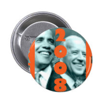 Knopf Obama Biden 2008 Anstecknadelbuttons