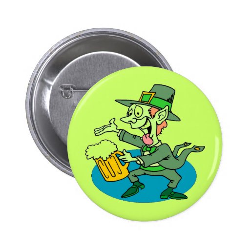 Knopf St. Patricks Tages Anstecknadelbutton