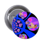 Knopf: Wheaten Terrier-Fantasie-Reise Buttons