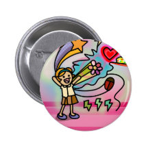 Knopfmädchen Buttons