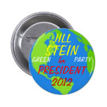 Knopfrosa Jill Stein 2012 Anstecknadelbuttons