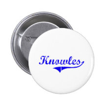 Knowles Familienname-Klassiker-Art Anstecknadel