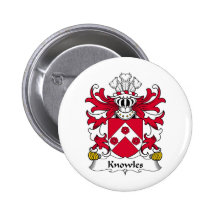 Knowles Familienwappen Button