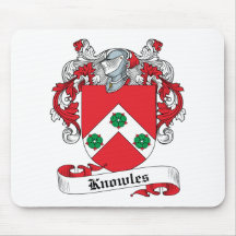 Knowles Familienwappen Mauspads