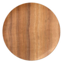 Koa Holz-Platten Party Teller