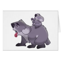 Koala-Mamma Grußkarten