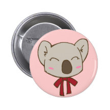 Koala Muu Anstecknadelbuttons