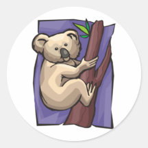 Koala Runder Sticker