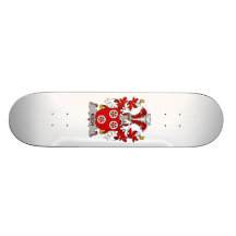 Koch Familienwappen Personalisiertes Skatedeck