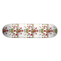 Koch Family Crest Skate Deck