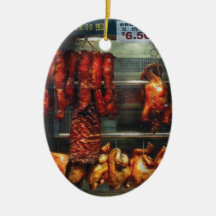 Koch - Nahrung - Fleisch - Bratenfleisch für Verka Weihnachtsornament