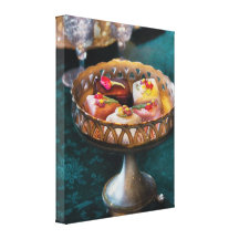 Koch - Nahrung - Kuchen - jedermann des Petit-Four Galerie Gefaltete Leinwand
