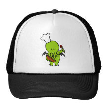 Koch zusammen mit Cthulhu Baseball Mützen