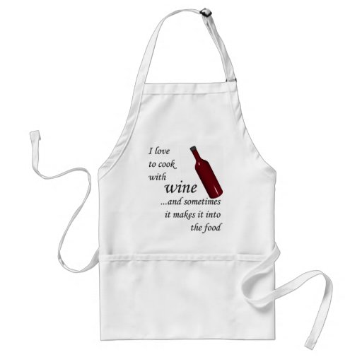 Kochen mit Wein-Schürze