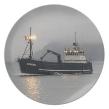 Kodiak, Krabben-Fischerboot im niederländischen Ha Flacher Teller