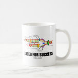 Kodiert für Erfolg (DNS-Reproduktion) Kaffee Tassen