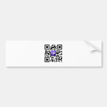 kodierte Zusätze QRinator.com-Gewohnheit QR Autosticker